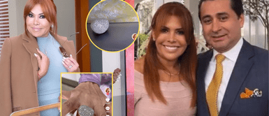 Magaly Medina cuenta historia de amor detrás de joya que le regaló Alfredo Zambrano. MAGALY y la historia de AMOR detrás del ANILLO de oro con 104 BRILLANTES que le regaló Alfredo Zambrano | VIDEO