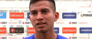 Jugador de Sporting Cristal fue atacado luego del partido. Martín Távara recibió botellazo de hincha de Sport Boys durante entrevista