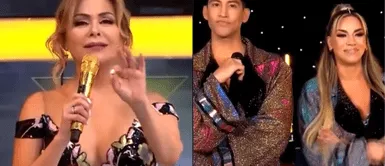 Gisela tranquiliza a Gabriela Herrera Gabriela Herrera y Santiago Suárez discutieron y Gisela "cuadra" a la bailarina: "Los retos no los eligen ustedes"