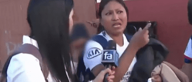 Hincha de Alianza Lima se mostró dolida por no ingresar a ver el partido. Mujer rompe en llanto por no poder entrar al estadio para alentar a Alianza Lima