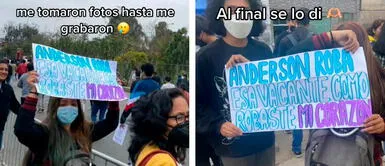 Postulante a San Marcos fue motivado por su enamorada con cartel: “Roba esa vacante como robaste mi corazón” Postulante a San Marcos fue motivado por su enamorada con cartel: “Roba esa vacante como robaste mi corazón”