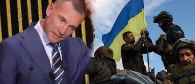 Andriy Shevchenko dedicó emotivas palabras a Ucrania por la guerra que sufre contra Rusia Shevchenko CASI ROMPE EN LLANTO por la guerra que sufre UCRANIA: "Estoy orgulloso de mi país"