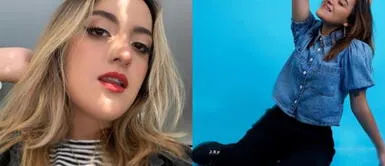 Mafer Portugal con falda de tartán Mafer Portugal sorprende en televisión con su look más rompedor y pícaro dominado por el tartán