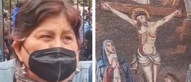 Devota al Señor de los Milagros se encomienda para que “su hijo consiga una buena novia” Devota al Señor de los Milagros se encomienda para que “su hijo consiga una buena novia” | VIDEO