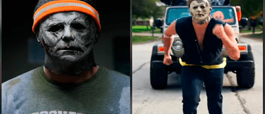 Michael Myers listo para espantar en Halloween. Michael Myers listo para espantar en Halloween.