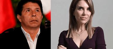 Juliana Oxenford y Pedro Castillo Juliana Oxenford contra Castillo por ATAQUE a la prensa: "El típico discurso de quien se orina en los pantalones"