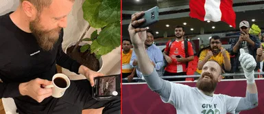 Andrew Redmayne es arquero de la selección australiana. Andrew Redmayne luce café peruano y usuarios responden en redes: "Te crees hábil"