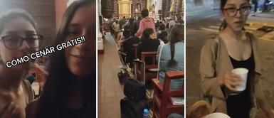 Lima: jóvenes se quedan sin dinero acuden a misa para cenar gratis Lima: jóvenes se quedan sin dinero y acuden a misa para cenar gratis