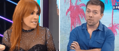 Julián Zucchi tras llegar a "Magaly TV La Firme". Julián Zucchi tras llegar a "Magaly TV La Firme".