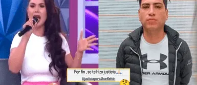 Génesis Tapia recibió críticas por apoyo a John Kelvin. GÉNESIS TAPIA recibe críticas por CELEBRAR LIBERTAD de John KELVIN: “Se te hizo justicia” | VIDEO
