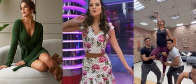 La modelo peruana aceptó el reto de baile por una noble causa. La modelo peruana aceptó el reto de baile por una noble causa.