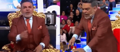 Andrés Hurtado y su reacción para comer pollo con la mano Andrés Hurtado y su reacción cuando le piden comer pollo a la brasa con la mano: “Son de pueblo”