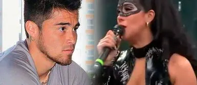 Melissa Paredes se confesó en "El gran show" al recordar lo que vivió con su exesposo tras ampay. Foto: conmposición/captura/América TV/difusión Melissa Paredes se confesó en "El gran show" al recordar lo que vivió con su exesposo tras ampay. Foto: conmposición/captura/América TV/difusión