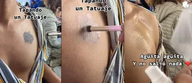 Lima: joven acude a centro de belleza para maquillarse su tatuaje y quedar apto para la PNP Lima: joven acude a centro de belleza para maquillarse su tatuaje y quedar apto para la PNP