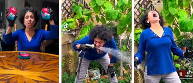 Anciana minimiza peligroso reto de TikTok y termina suplicando por ayuda Anciana minimiza peligroso reto de TikTok y termina suplicando por ayuda: “Llévenme a Emergencias” | VIDEO