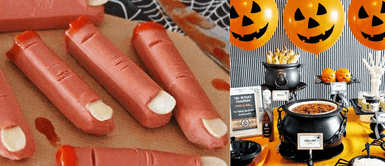 Piqueos decorados para halloween: ideas divertidas para un buffet de postres para la noche de brujas 16 ideas de decorado de piqueos para un buffet en Halloween