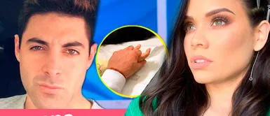 Andrea San Martín y Sebastián Lizarzaburu llevaron de emergencia su hija ANDREA SAN MARTÍN y SEBASTIÁN LIZARZABURU angustiados por salud de su hija: "Llegamos a emergencia"