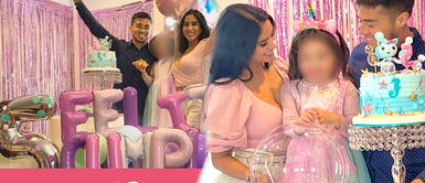 Melissa Paredes y Gato Cuba fueron criticados por canjes en cumpleaños de su hija Mia Critican a MELISSA PAREDES y GATO CUBA por INESPERADO DETALLE en fiesta de su hija