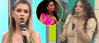 Brunella Horna le dijo a Janet Barboza que se excedió en la entrevista a Melissa Paredes. BRUNELLA recuerda entrevista de JANET a MELISSA: "Era su compañera, SE EXCEDIÓ" | VIDEO