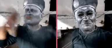 ‘Robotin’ causa preocupación en sus seguidores por peculiar forma de pintarse el rostro ‘Robotin’ causa preocupación en sus seguidores por peculiar forma de pintarse el rostro