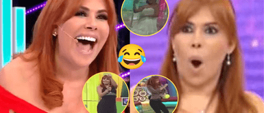 Magaly Medina se burla de sus divertidos bailes en televisión. MAGALY se BURLA de sus divertidos BAILES por sus 25 AÑOS en la TV: “Era una LOCA, ¿qué me habría tomado?” | VIDEO