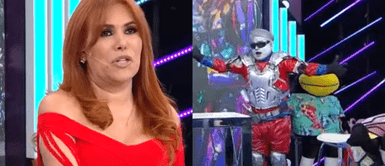Magaly Medina rechaza a Robotín Magaly Medina ‘chotea’ a Robotín cuando intenta abrazarla: “Después que fuiste a abrazar a Gisela”