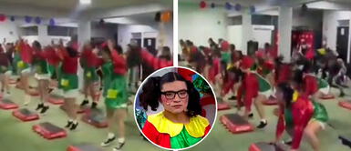 Decenas de chilindrinas se preparan en gimnasio para celebrar Halloween a lo grande Decenas de CHILINDRINAS se preparan en gimnasio para celebrar HALLOWEEN a lo grande | VIDEO