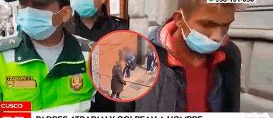 Cusco: Padres de familia atrapan y golpean a hombre que acosaba a escolares Cusco: Padres de familia atrapan y golpean a hombre que acosaba a escolares