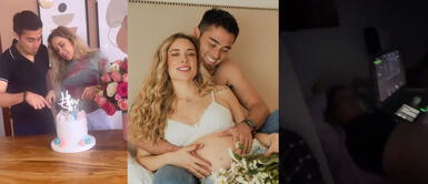 El futbolista estuvo junto a la empresaria para los exámenes médicos del control prenatal. ALE VENTURO se realiza ECOGRAFÍA y Gato Cuba publica TIERNO VIDEO