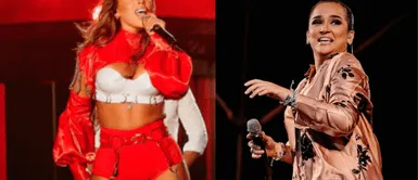 Yahaira Plasencia le pide a Daniela Darcourt cantar juntas. YAHAIRA Plasencia sorprende al PEDIRLE a Daniel DARCOURT cantar JUNTAS: “Estamos para apoyarnos” | VIDEO