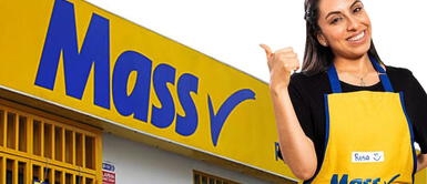 Los trabajadores de la tienda Mass cuentan con una remuneración mensual que varía de acuerdo a los bonos. ¿Cuánto gana mensualmente un trabajador full-time en la tienda Mass?