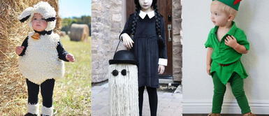 Los niños podrán vestir los disfraces más sencillos y sorprendentes en la noche de Halloween. Los 6 disfraces más fáciles para los niños y niñas en la noche de Halloween