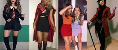 Los pequeños y grandes del hogar podrán elegir el disfraz más sencillo, pero sorprendente. Top 6 de los disfraces más sencillos para la fiesta de Halloween