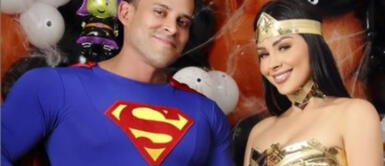 Pamela Franco y Christian Domínguez con outfit de gala Pamela Franco y Christian Domínguez CELEBRAN sus TRES AÑOS con outfits de gala