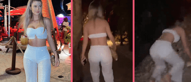 Brunella Horna cae de rodillas mientras disfrutaba de su despedida de soltera Brunella Horna cae de rodillas mientras disfrutaba de su despedida de soltera