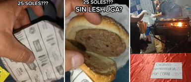 Sin lechuga: joven denuncia haber sido estafado con hamburguesa de 25 soles en concierto de Don Omar "Sin lechuga": joven denuncia haber sido estafado con hamburguesa de 25 soles en concierto de Don Omar