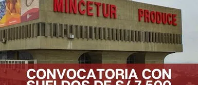 Produce abrió una nueva convocatoria laboral para los peruanos con bachiller. ¿Eres bachiller? Produce abre convocatoria con sueldos de S/ 7.500 a nivel nacional