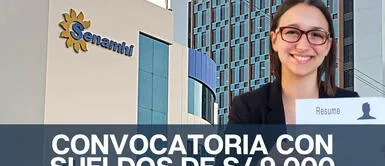 Los peruanos podrán postular en la nueva convocatoria laboral a nivel nacional. ¿Tienes secundaria completa? Senamhi ofrece puestos con sueldos de hasta 9.000 soles