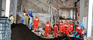 Ventanilla: Derrumbe deja 2 obreros muertos en construcción clandestina Ventanilla: Derrumbe deja 2 obreros muertos en construcción clandestina