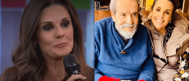 Rebeca Escribens no pudo evitar quebrarse al hablar de su padre Rebeca Escribens SE QUIEBRA al recordar los CUIDADOS que le dio a su padre: “Es lo que nos toca hacer a los hijos”