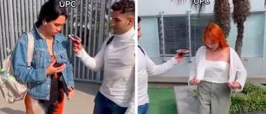 Joven pregunta a estudiantes de la UPC en cuánto están valorizados sus outfits: “¿Te respondo en soles?” Joven pregunta a estudiantes de la UPC en cuánto están valorizados sus outfits: “¿Te respondo en soles?”