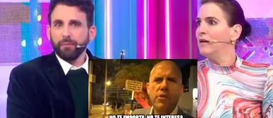 Gian Marco reacciona fuerte a reportero de 'Amor y Fuego' Gian Marco REACCIONA fuerte ante cámaras de ‘Amor y Fuego’ y usuarios lo critican: “Qué pedante” | VIDEO