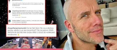 Gianmarco Zignago es criticado por usuarios de Instagram tras minimizar Amor y fuego Usuarios CRITICAN a GIANMARCO por minimizar a reportero: "Tú también vives de la gente"