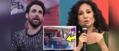 Peluchín le hace roche a Janet Barboza por estacionarse en zona para personas con discapacidad Peluchín le hace roche a Janet Barboza por estacionarse en zona para personas con discapacidad