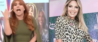 Magaly le responde a Jessica Newton Magaly dice que Jessica Newton LA PASA MAL por ampay de Deyvis: “Ponle detective a tu yerno adorado”