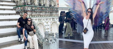 La popular influencer sigue de viaje por Asia junto a su pareja, Jesús Barco. La popular influencer sigue de viaje por Asia junto a su pareja, Jesús Barco.