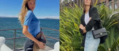 Natalie Vértiz y Alessia Rovegno con look total white Natalie Vértiz y Alessia Rovegno reafirman el poderío del blazer en impolutos looks sincronizados