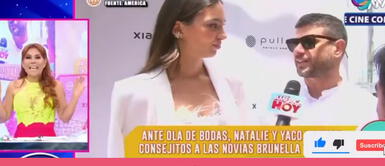 natalie vértiz encara a Yaco Eskenazi por asegurar que su matrimonio está bien NATALIE VÉRTIZ cuadra a YACO ESKENAZI en VIVO: "Piensan que el mundo gira alrededor suyo"