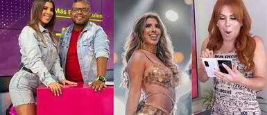 La popular 'Urraca' estuvo muy sorprendida tras el debut de Yahaira Plasencia como conductora de TV. ¿Se quiere reconciliar con la ‘Chinita’? Magaly dice 'extrañar' a Jazmín Pinedo tras debut de Yahaira en Más Espectáculos I VIDEO