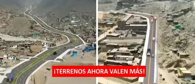 Pasamayito: terrenos pasaron de valer S/500 a S/15.000 tras inauguración de vía Comas - SJL Pasamayito: terrenos pasaron de valer S/500 a S/15.000 tras inauguración de vía Comas - SJL